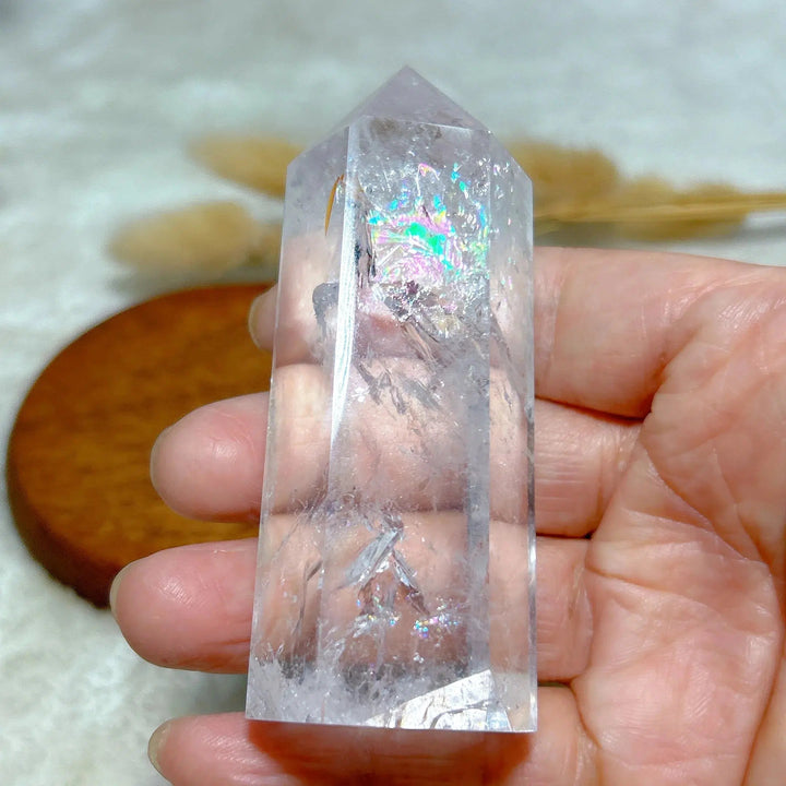 Clear Quartz ‘Rainbow, Tower