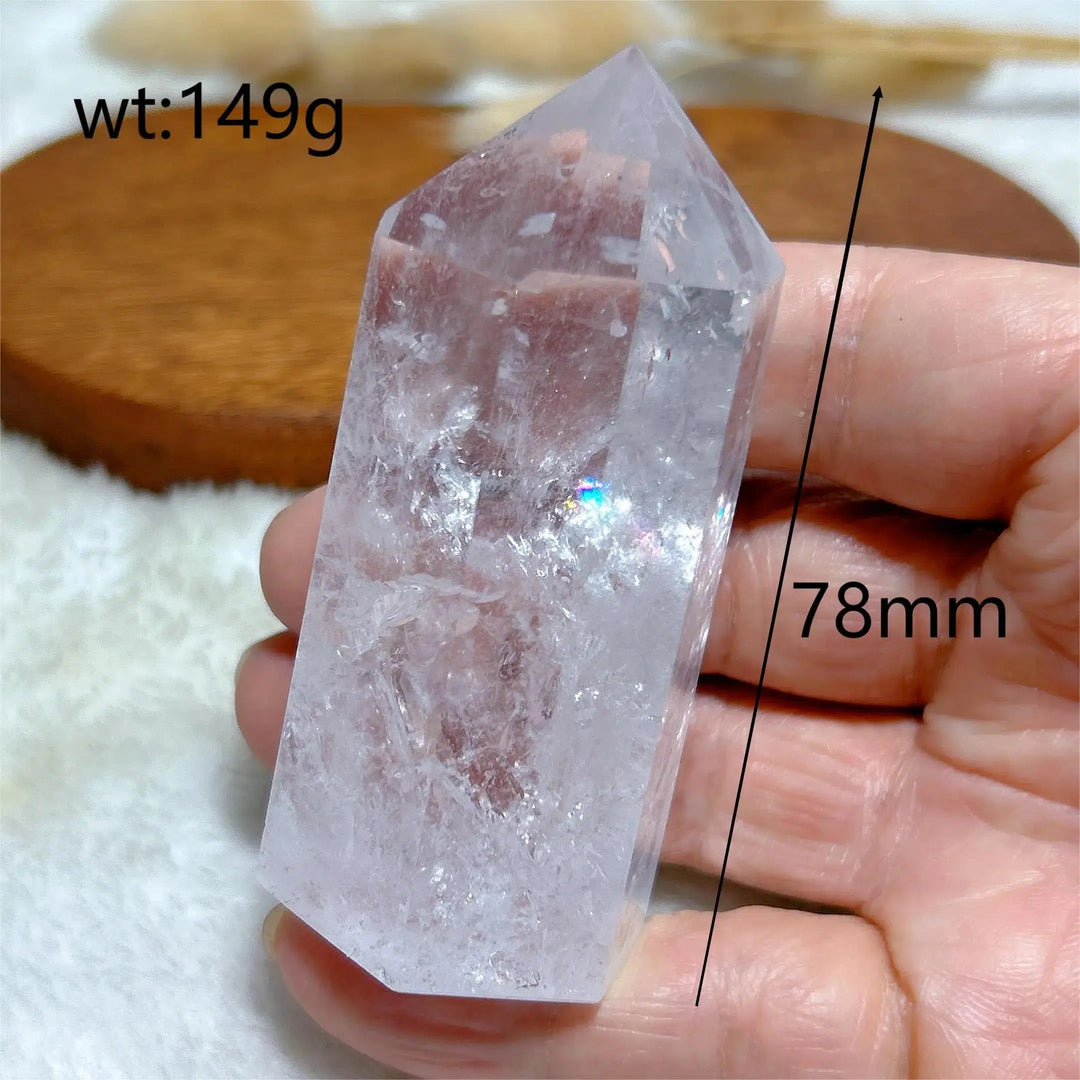 Clear Quartz ‘Rainbow, Tower