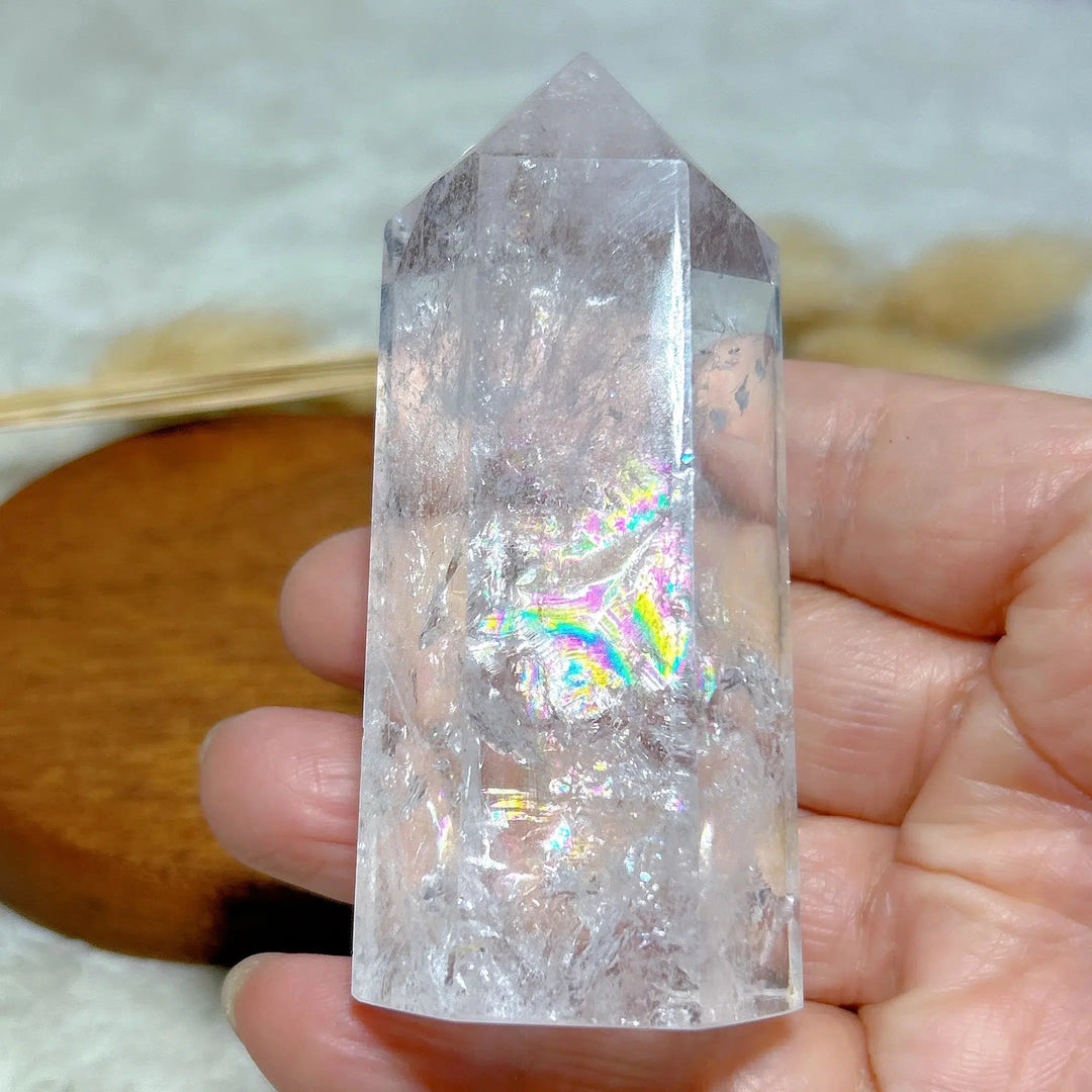 Clear Quartz ‘Rainbow, Tower