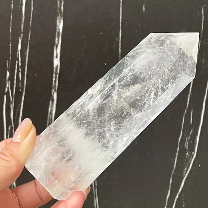 Clear Quartz Tower