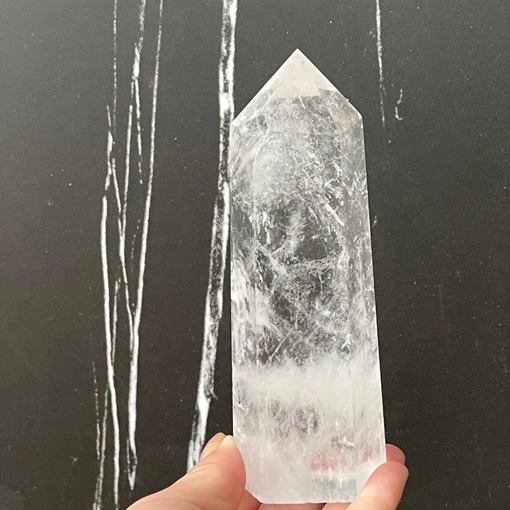 Clear Quartz Tower