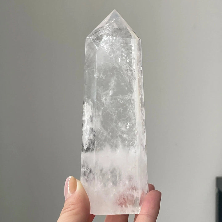 Clear Quartz Tower