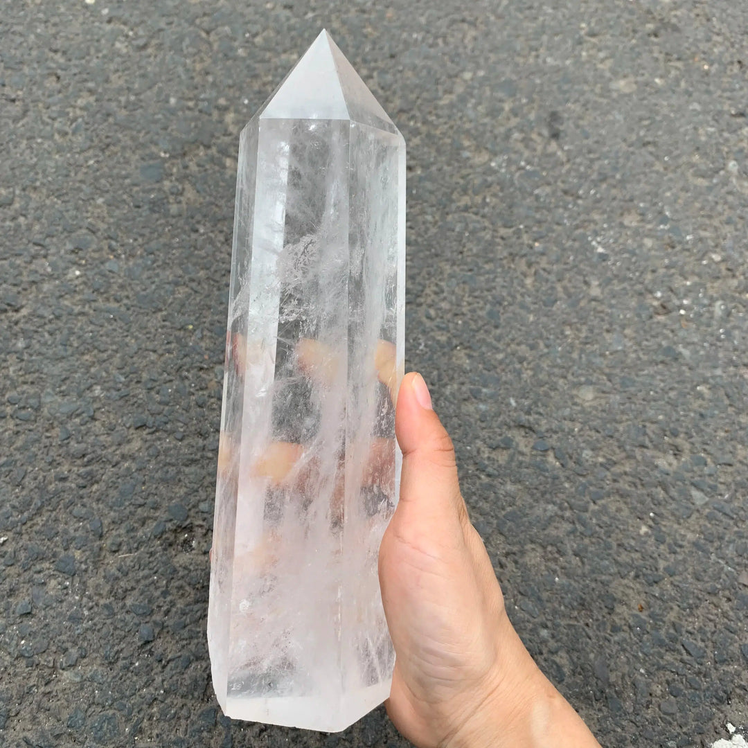 Clear Quartz Tower