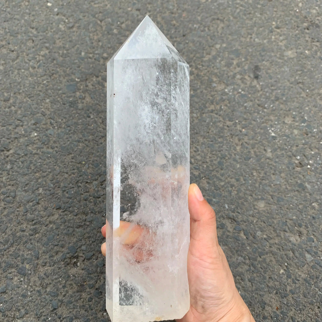 Clear Quartz Tower