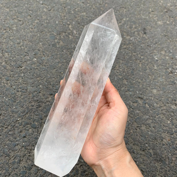 Clear Quartz Tower