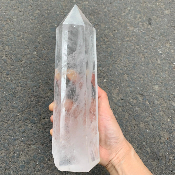 Clear Quartz Tower