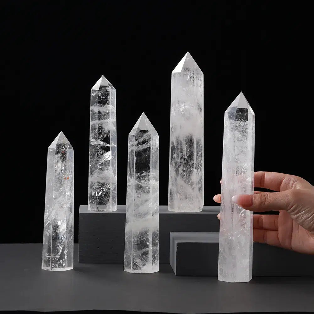 Clear Quartz Tower