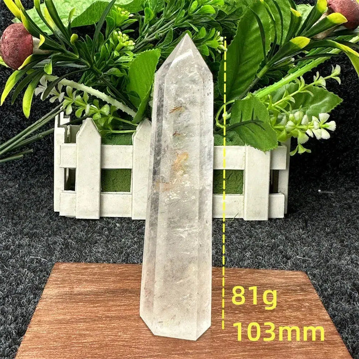 Clear Quartz Tower