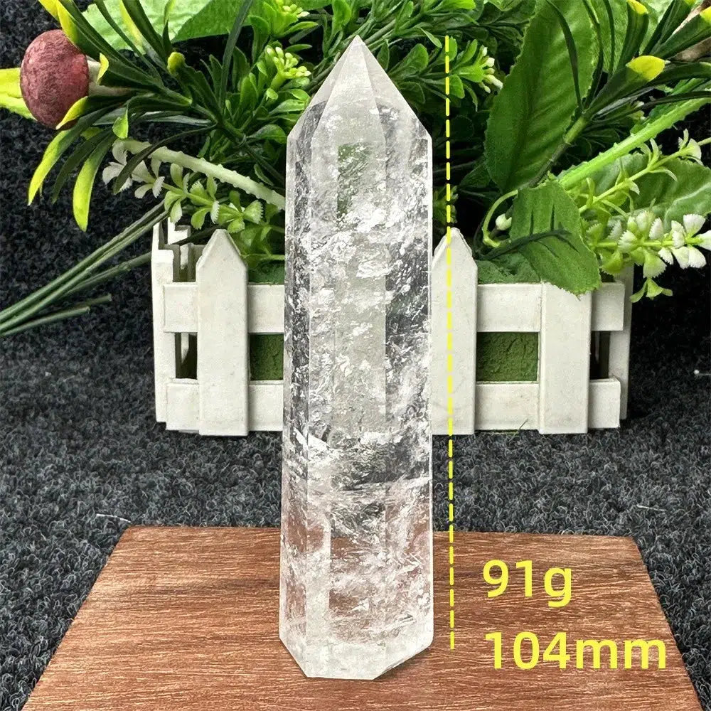 Clear Quartz Tower