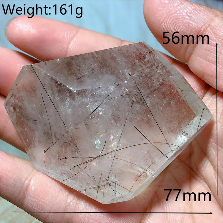 Clear Quartz With Rutile Freeform