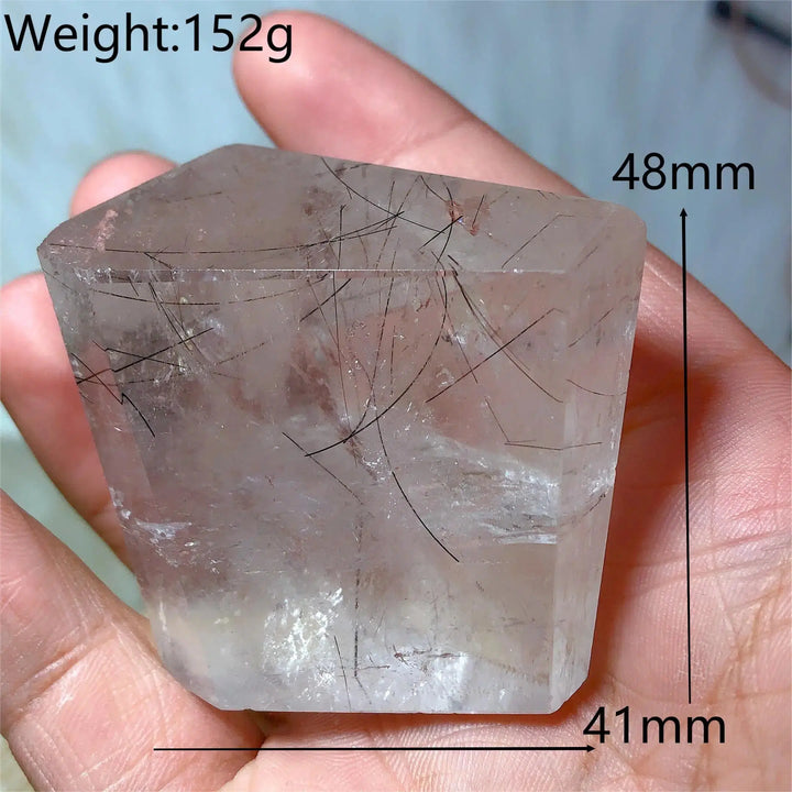 Clear Quartz With Rutile Freeform