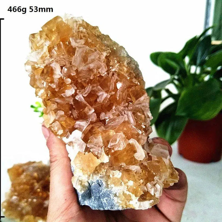 Clear Yellow Calcite Cluster