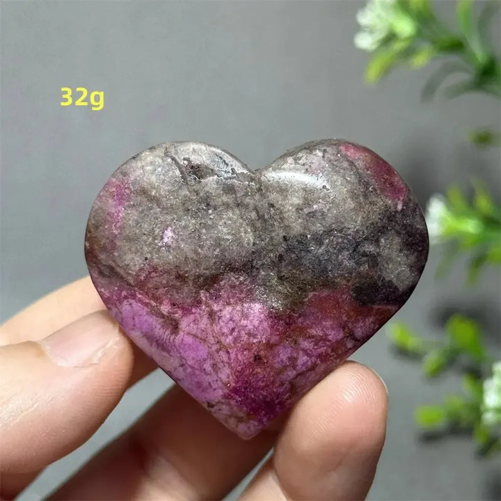 Cobalt Calcite Crystal Heart-Hearts-Crystal Destiny-Colbalt Calcite-10 32g-Crystal Destiny