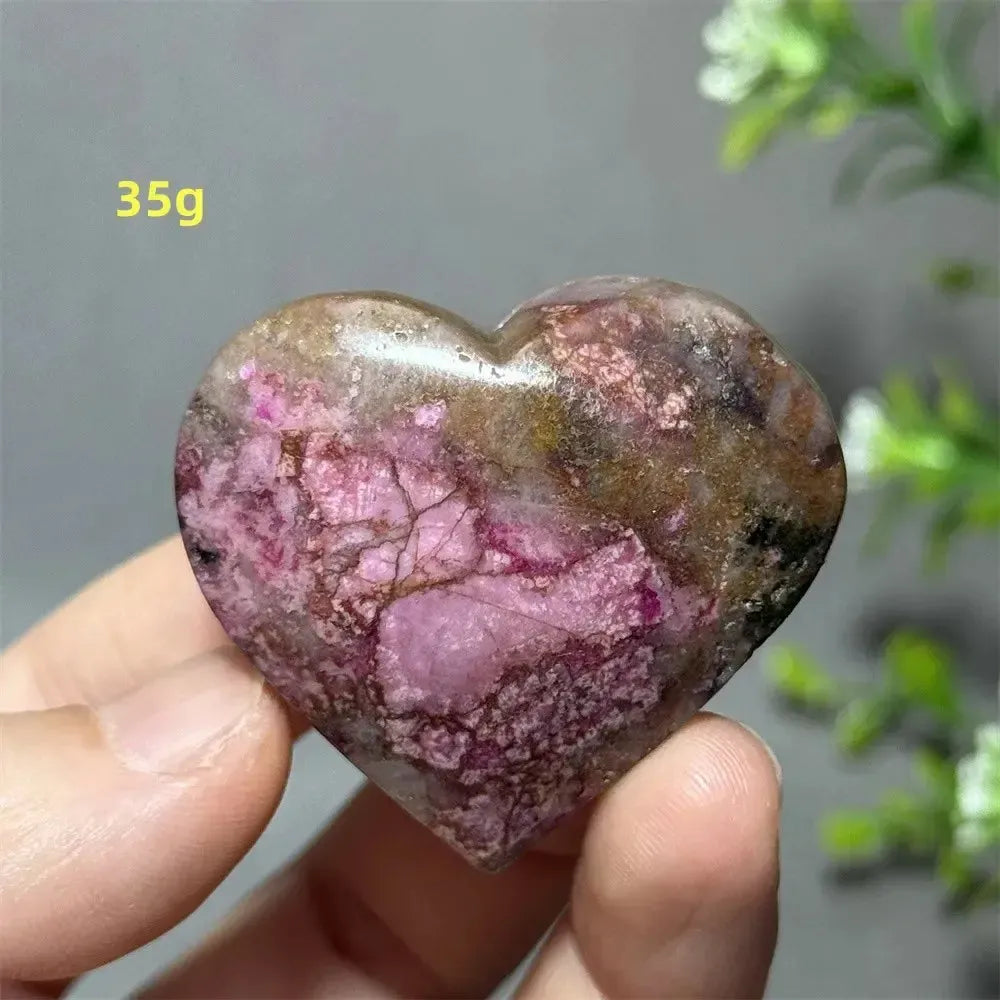 Cobalt Calcite Crystal Heart-Hearts-Crystal Destiny-Colbalt Calcite-11 35g-Crystal Destiny