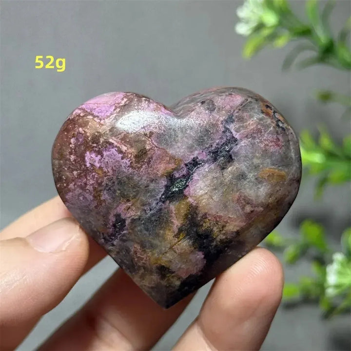 Cobalt Calcite Crystal Heart-Hearts-Crystal Destiny-Colbalt Calcite-14 52g-Crystal Destiny
