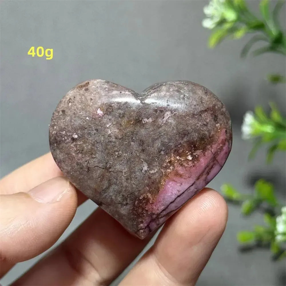 Cobalt Calcite Crystal Heart-Hearts-Crystal Destiny-Colbalt Calcite-16 40g-Crystal Destiny