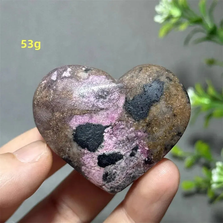 Cobalt Calcite Crystal Heart-Hearts-Crystal Destiny-Colbalt Calcite-19 53g-Crystal Destiny