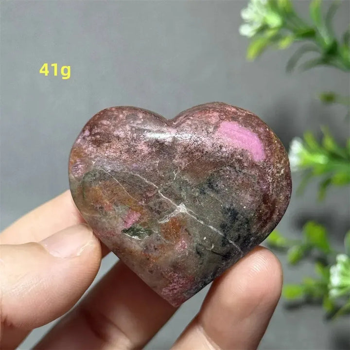 Cobalt Calcite Crystal Heart-Hearts-Crystal Destiny-Colbalt Calcite-20 41g-Crystal Destiny