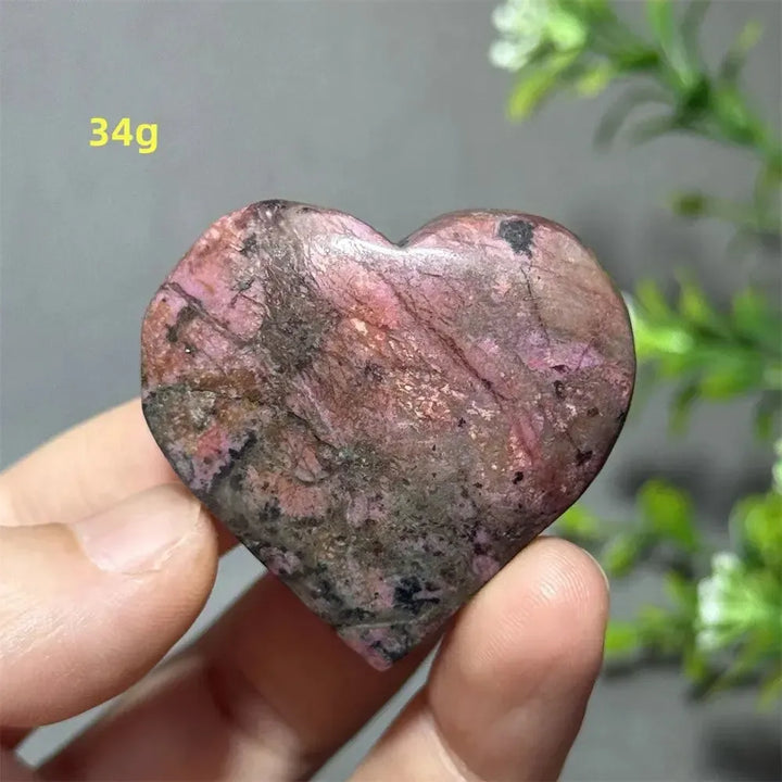 Cobalt Calcite Crystal Heart-Hearts-Crystal Destiny-Colbalt Calcite-27 34g-Crystal Destiny