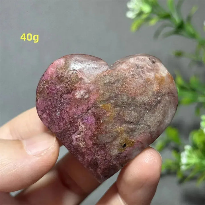 Cobalt Calcite Crystal Heart-Hearts-Crystal Destiny-Colbalt Calcite-29 40g-Crystal Destiny