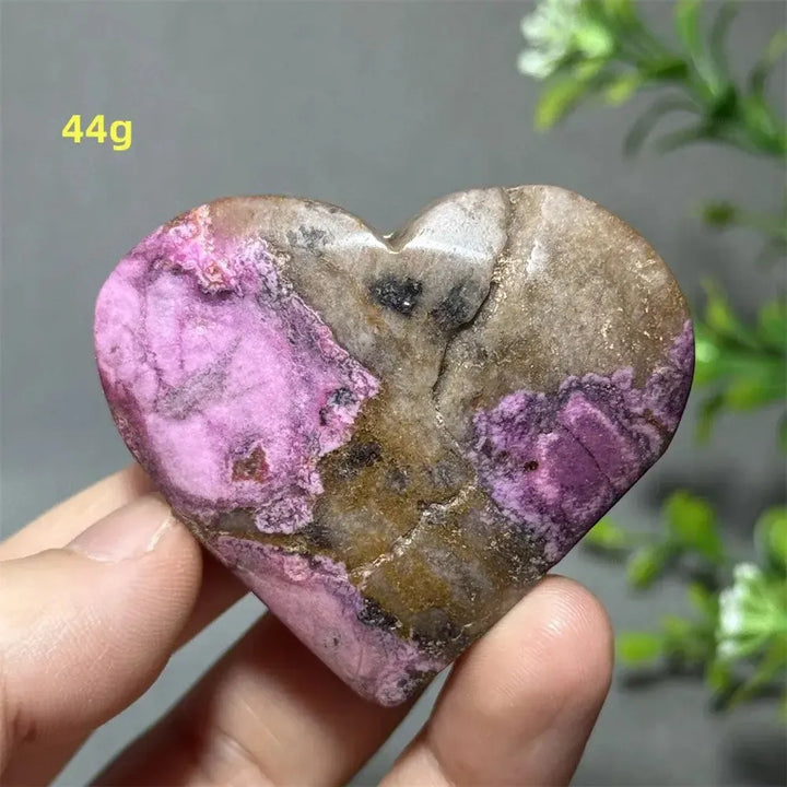 Cobalt Calcite Crystal Heart-Hearts-Crystal Destiny-Colbalt Calcite-3 44g-Crystal Destiny