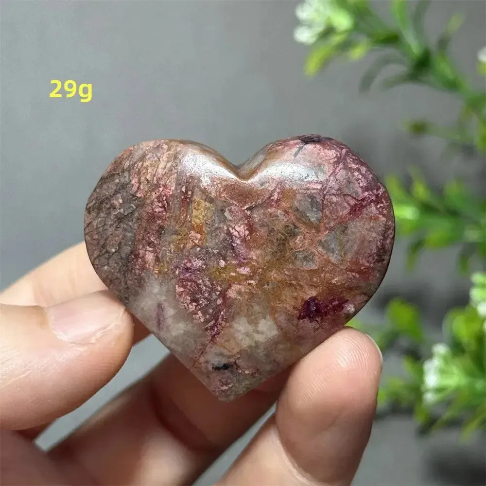 Cobalt Calcite Crystal Heart-Hearts-Crystal Destiny-Colbalt Calcite-30 29g-Crystal Destiny