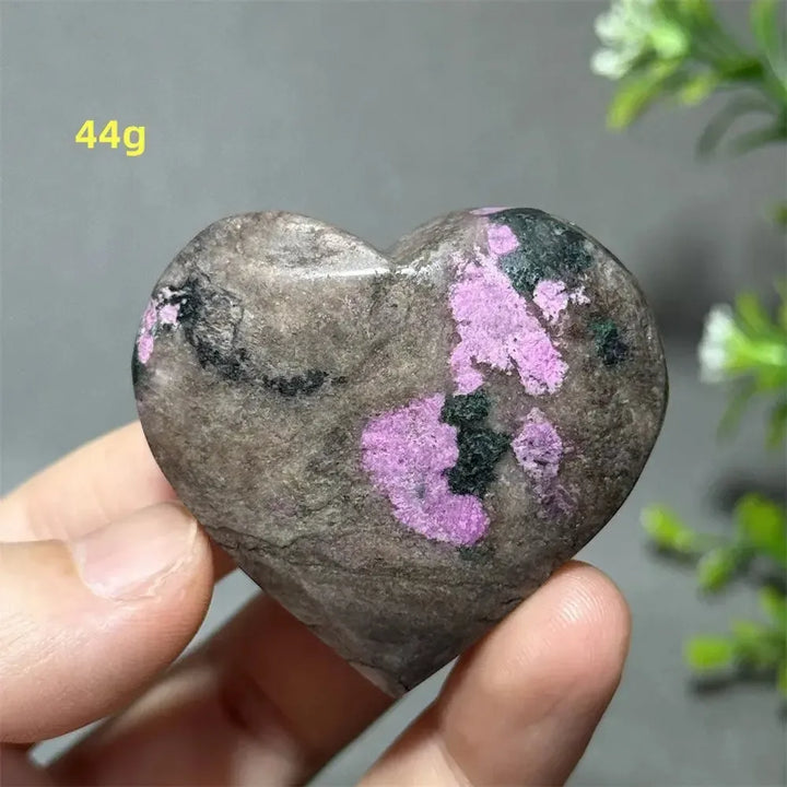 Cobalt Calcite Crystal Heart-Hearts-Crystal Destiny-Colbalt Calcite-6 44g-Crystal Destiny