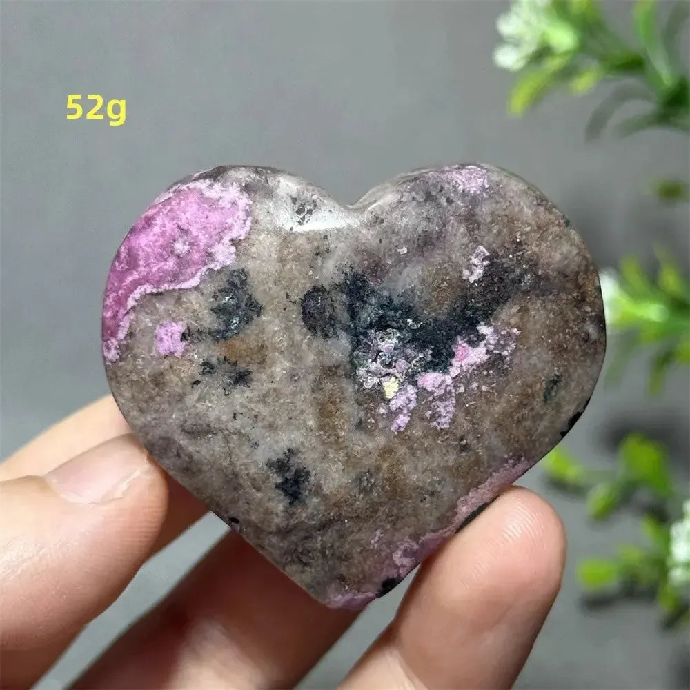 Cobalt Calcite Crystal Heart-Hearts-Crystal Destiny-Colbalt Calcite-9 52g-Crystal Destiny