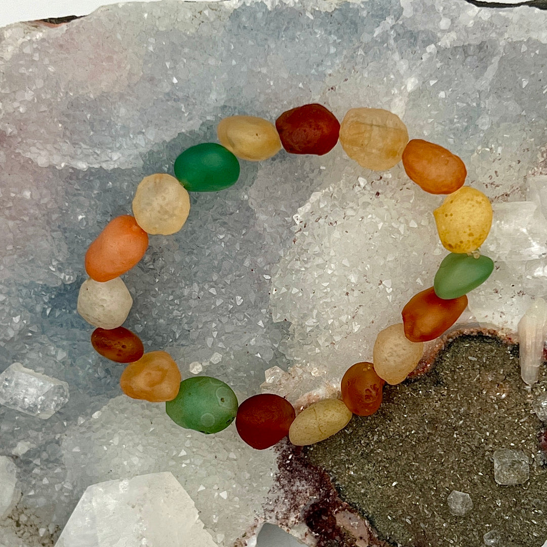 Colorful Gobi Desert Agate Bracelet