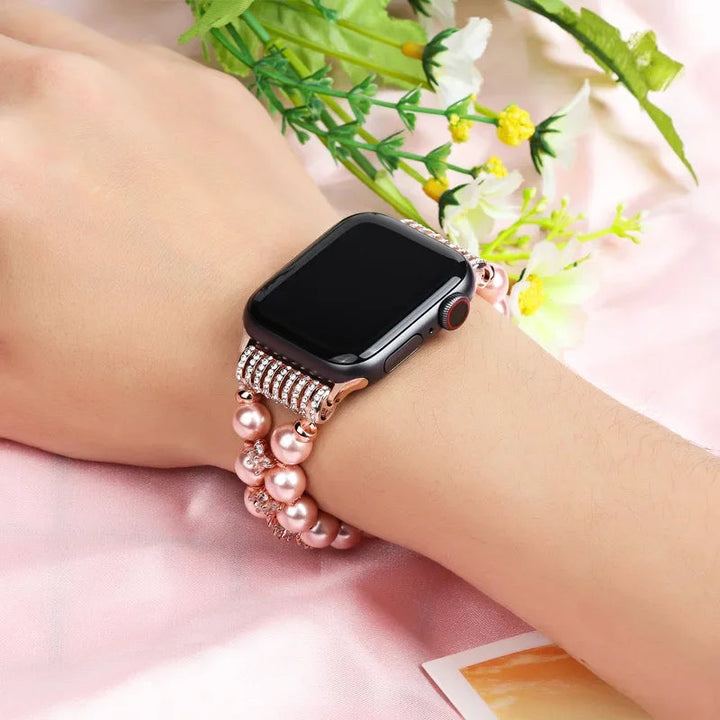 Colorful Pearls Apple iWatch Band