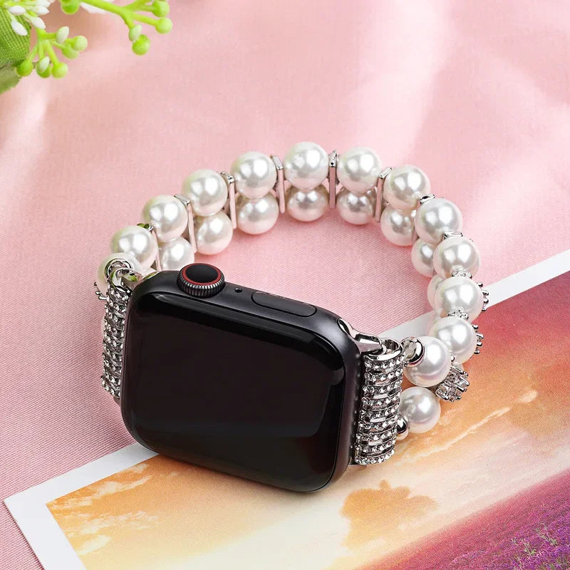 Colorful Pearls Apple iWatch Band