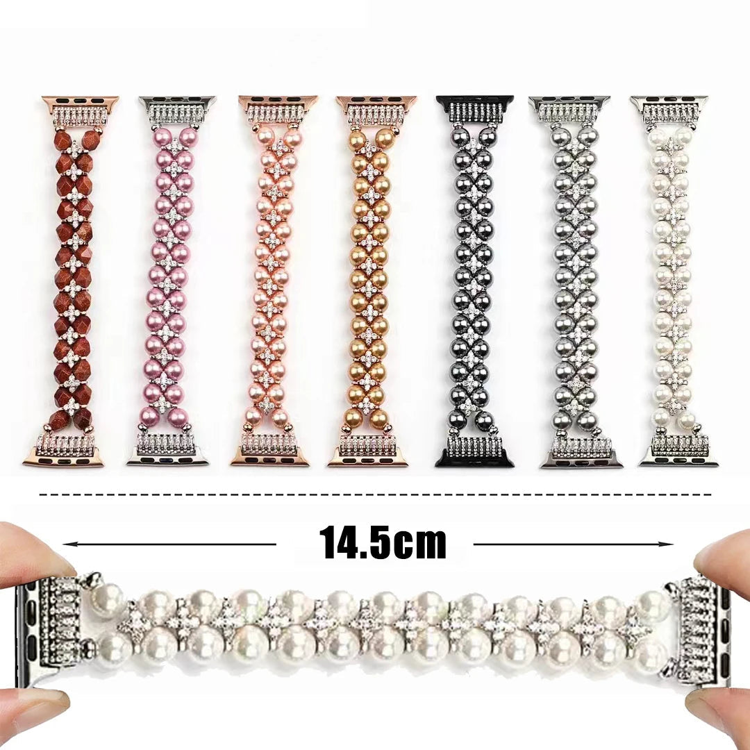 Colorful Pearls Apple iWatch Band