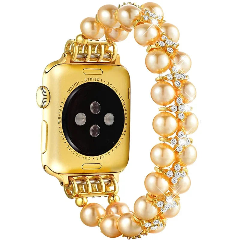 Colorful Pearls Apple iWatch Band