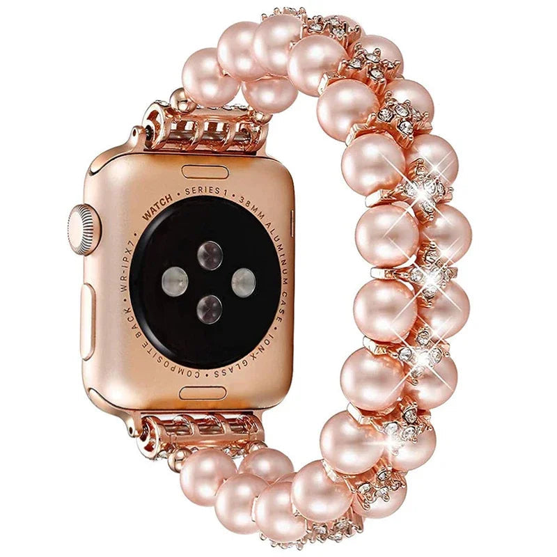 Colorful Pearls Apple iWatch Band