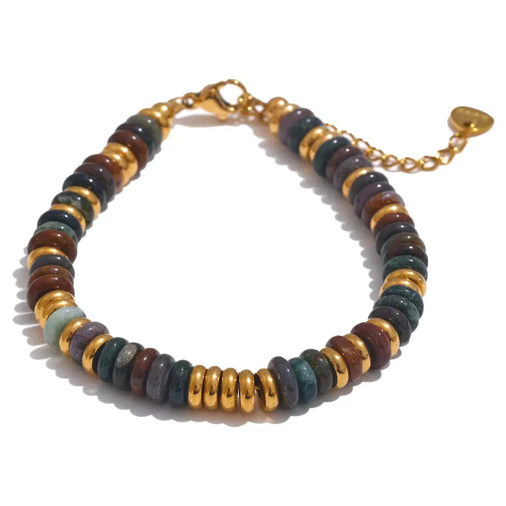 Colorful Stone Beads Bracelet