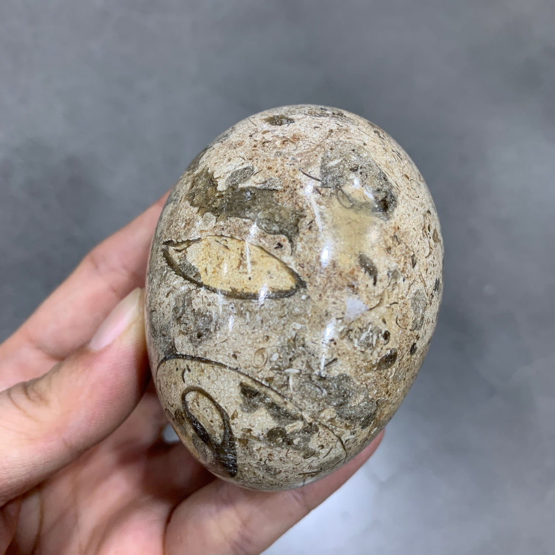 Coral Marble Egg