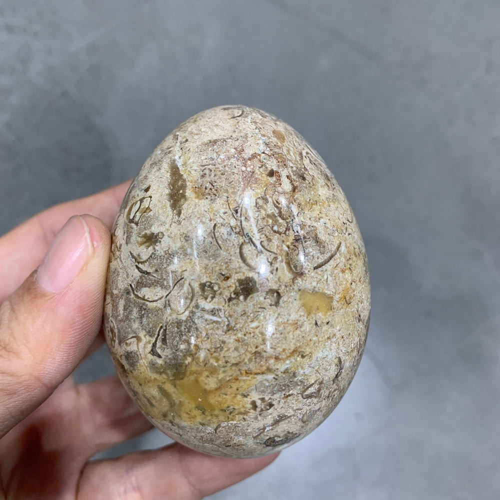 Coral Marble Egg