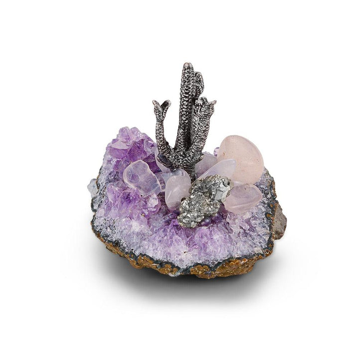 Crystal Miner Amethyst Base Table Decoration