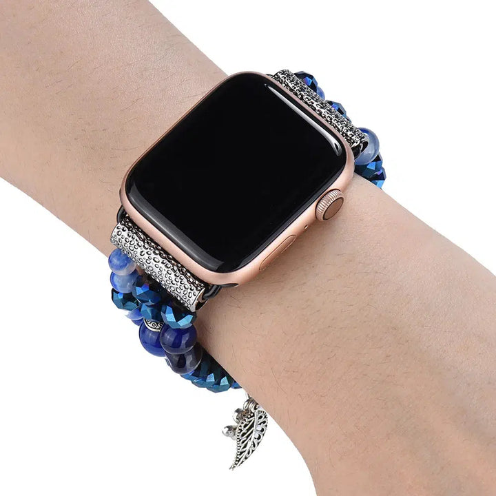 Crystals With A Charm Apple IWatch Band In 3 Materials