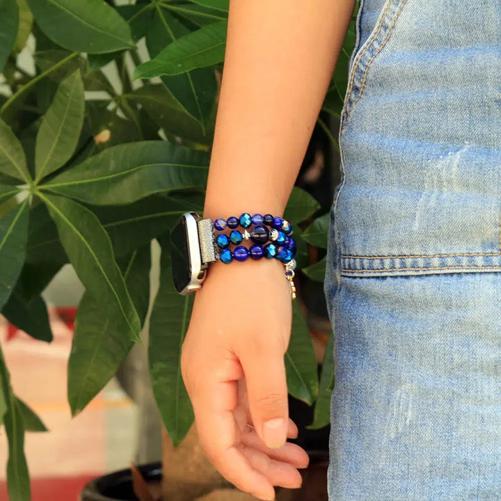 Crystals With A Charm Apple IWatch Band In 3 Materials