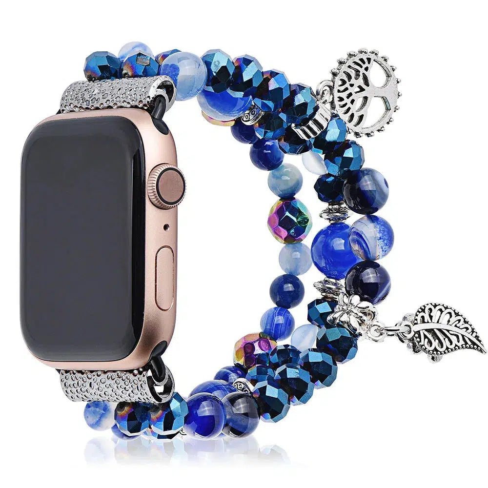 Crystals With A Charm Apple IWatch Band In 3 Materials