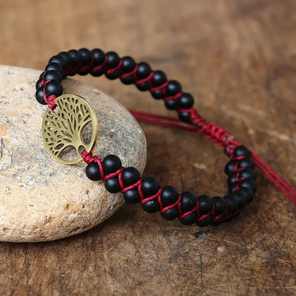 Double Layer Natural Stone Bracelets in 16 Materials