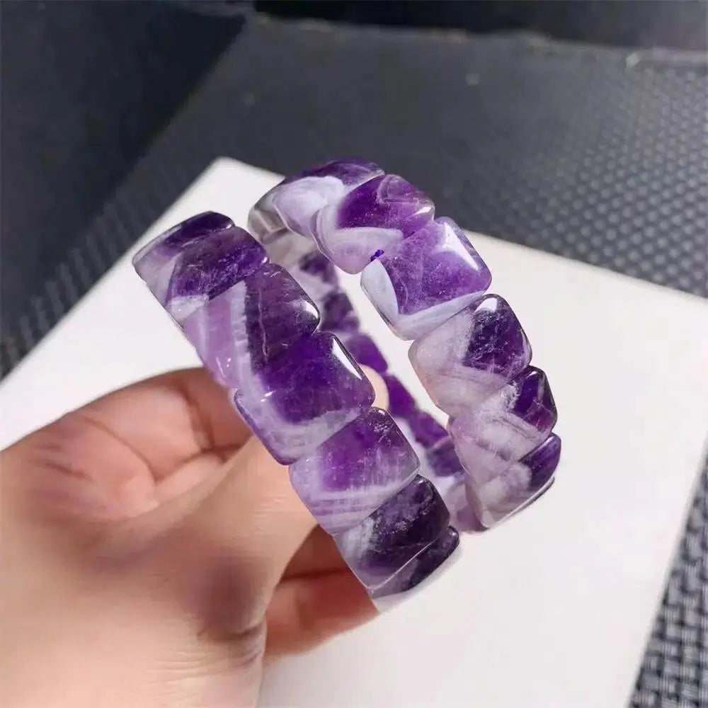 Dream Amethyst Bangle Bracelet