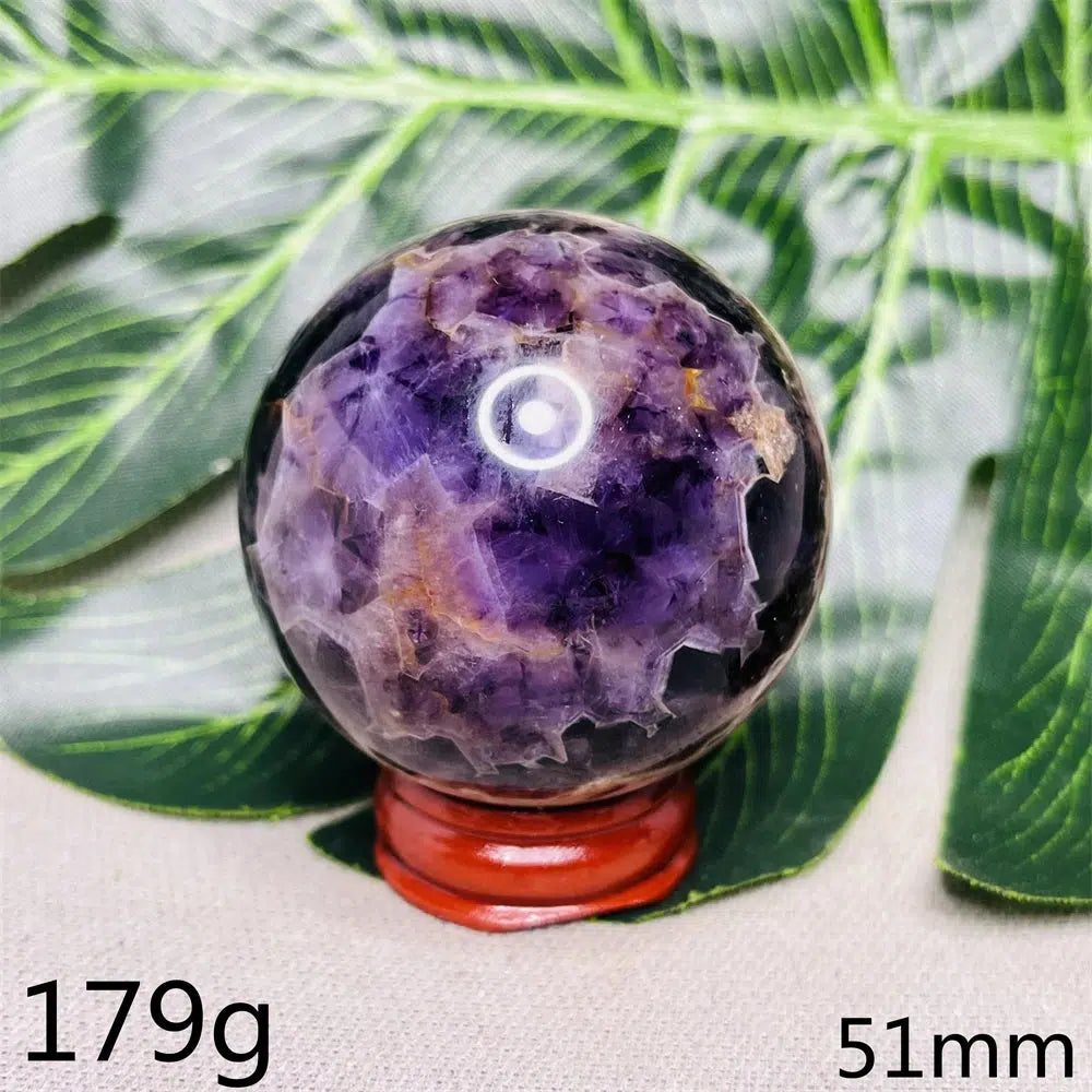 Dream Amethyst Crystal Sphere