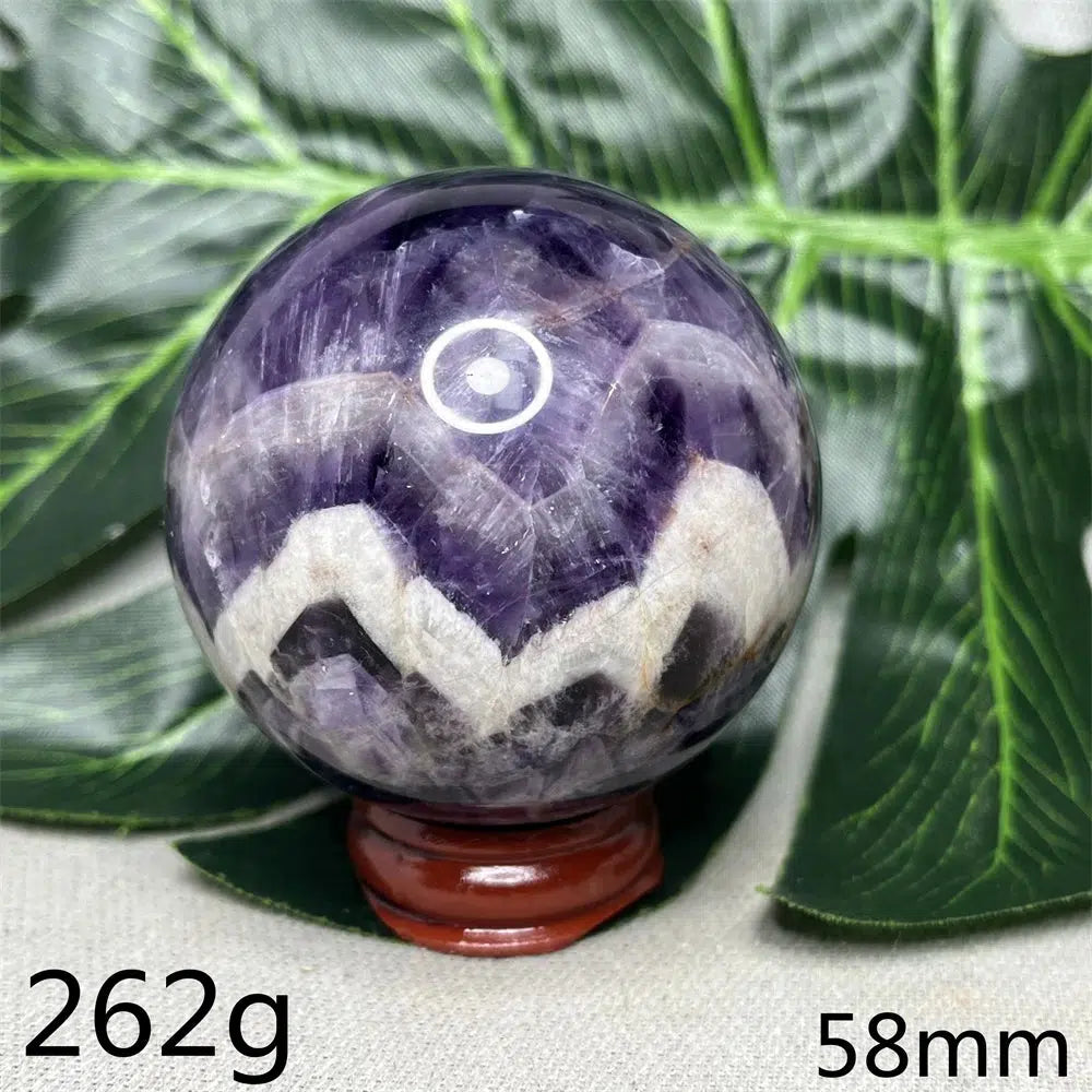 Dream Amethyst Crystal Sphere