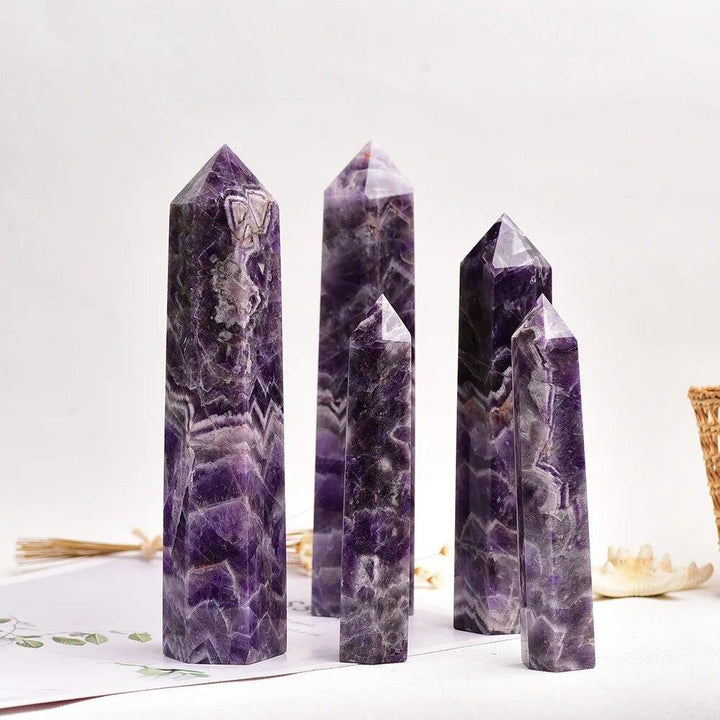 Dream Amethyst Crystal Tower