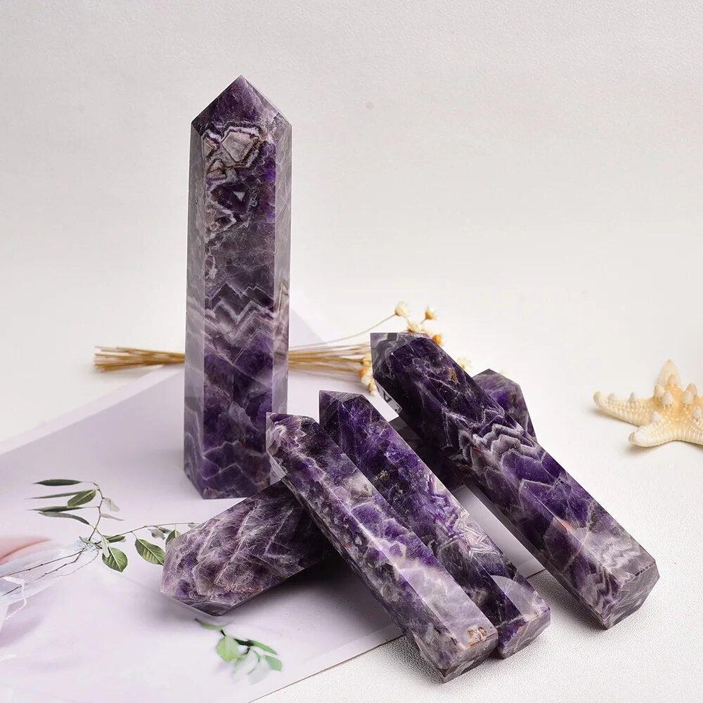 Dream Amethyst Crystal Tower