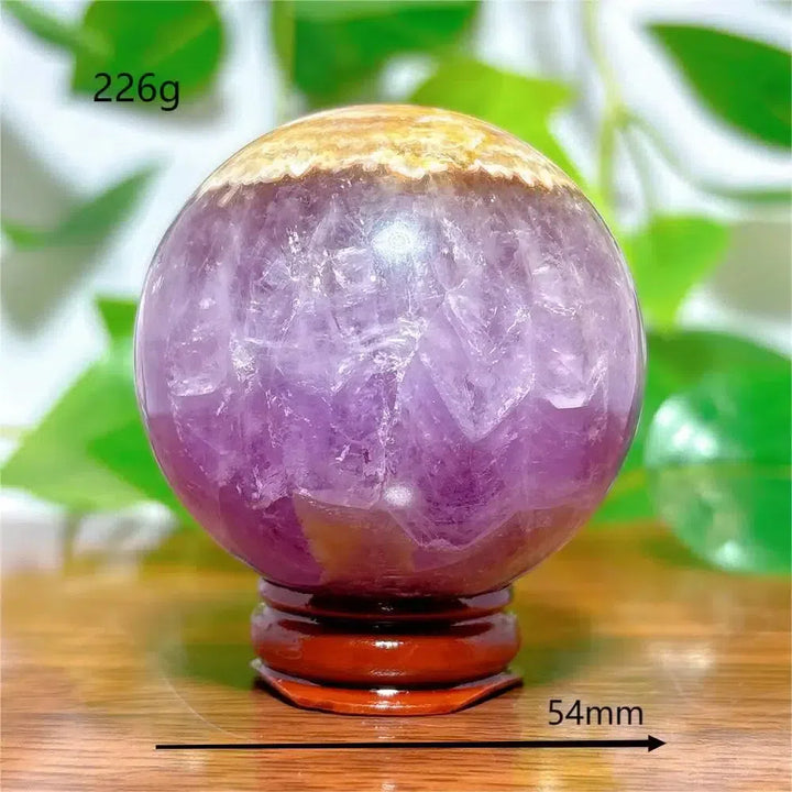 Dream Amethyst Sphere + Stand