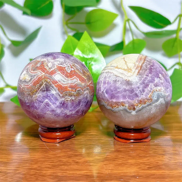 Dream Amethyst Sphere + Stand