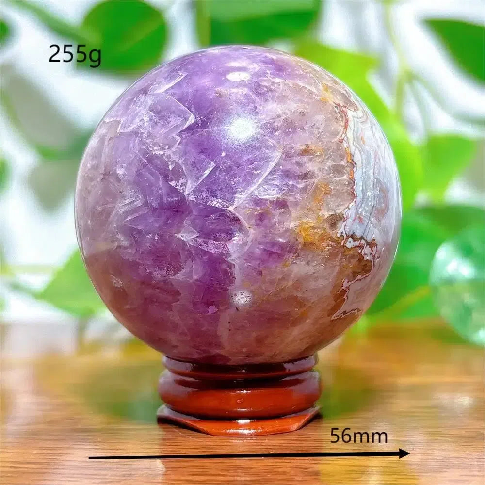 Dream Amethyst Sphere + Stand